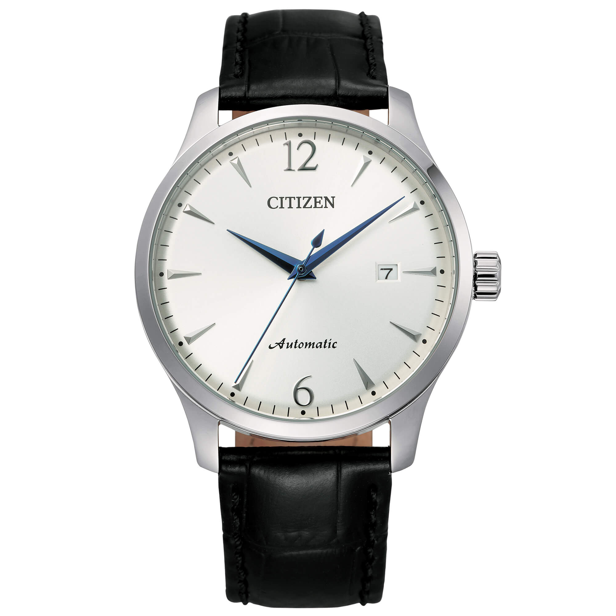 Orologio Uomo Citizen Automatico Pelle Nero NJ0110-18A